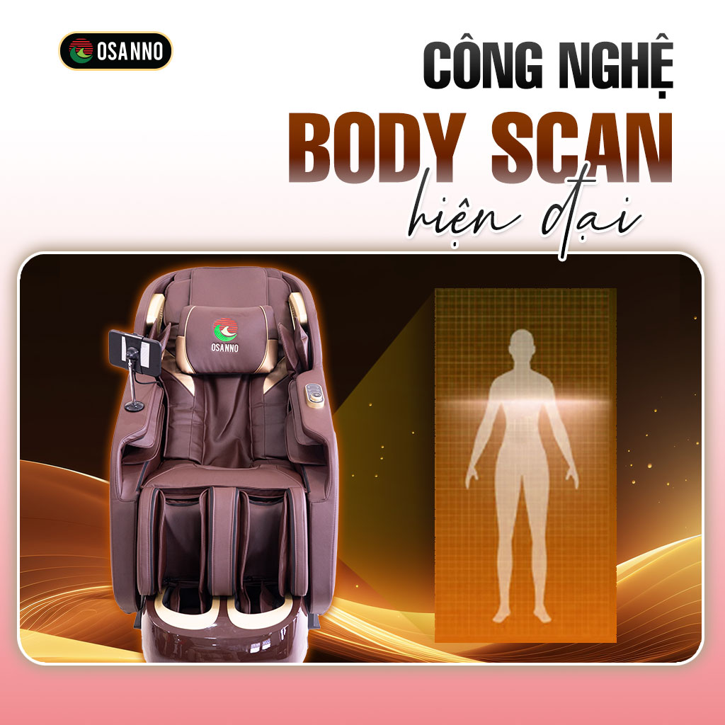 Ghế Massage Osanno OS 828 Healthy Lifestyle