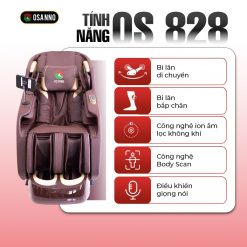 Ghế Massage Osanno OS 828 Healthy Lifestyle