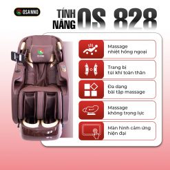 Ghế Massage Osanno OS 828 Healthy Lifestyle
