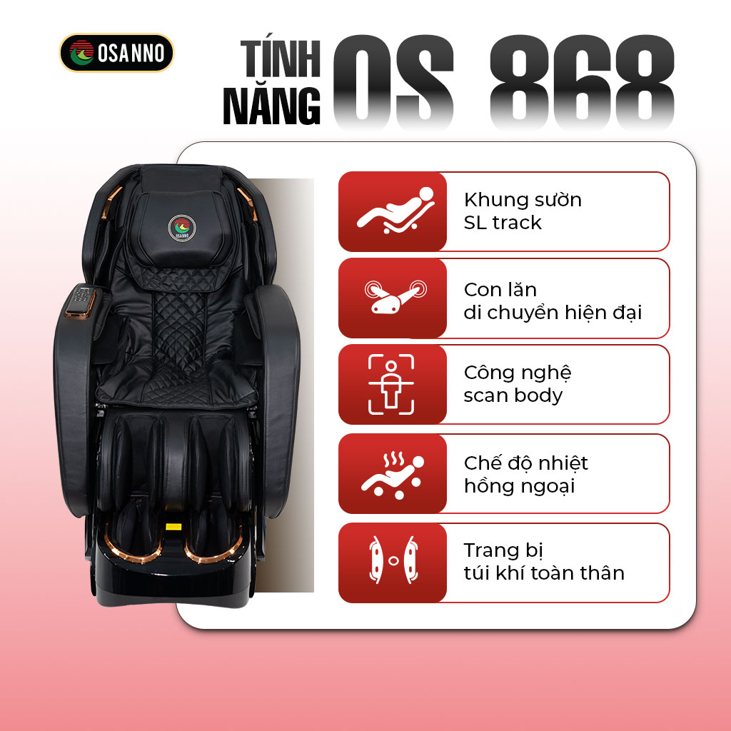 Ghế Massage Osanno OS 868