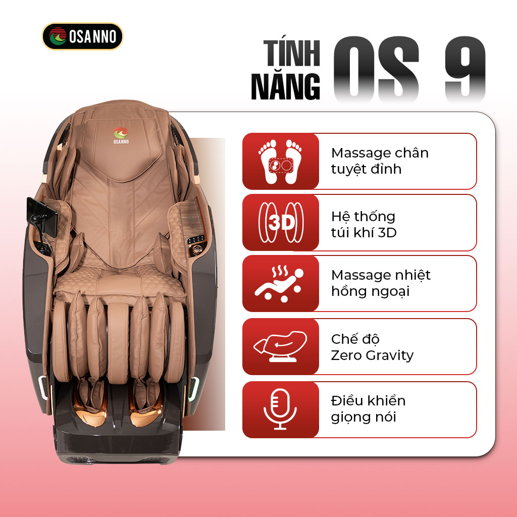 Ghế Massage Osanno OS 9