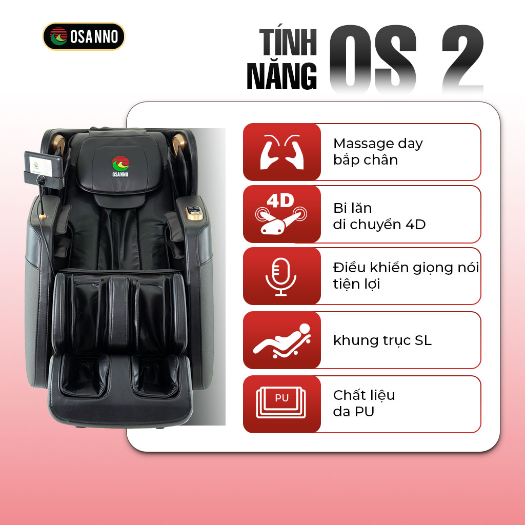 Ghế Massage Osanno OS 2 Family Relax