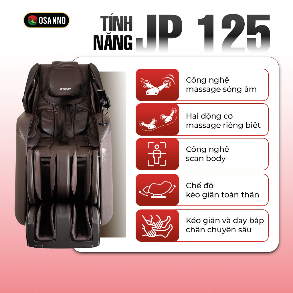 Ghế Massage Cao Cấp JP 125