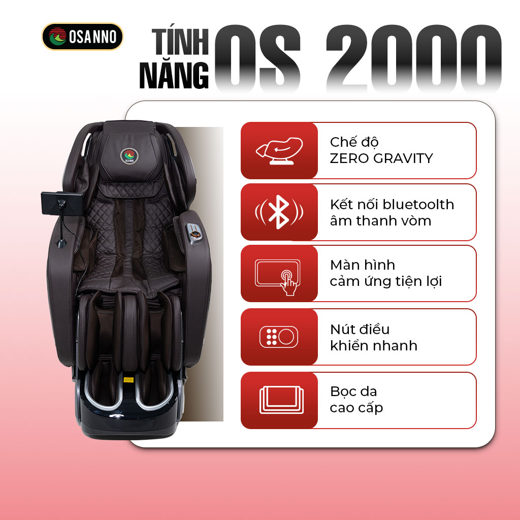 Ghế Massage Osanno OS 2000