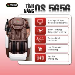 Ghế Massage Osanno OS 5656 Smart Life
