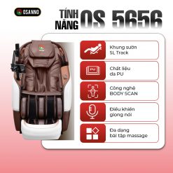 Ghế Massage Osanno OS 5656 Smart Life