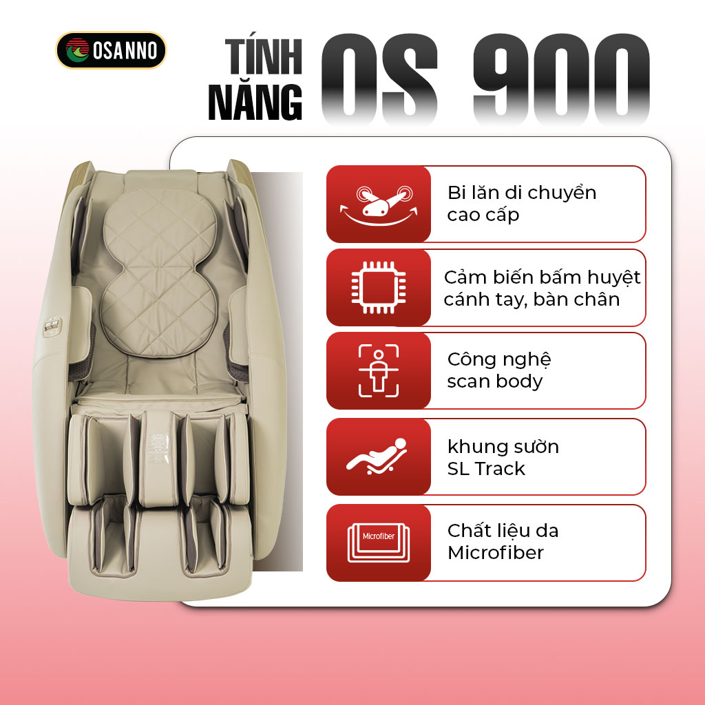 Ghế Massage Osanno OS 900