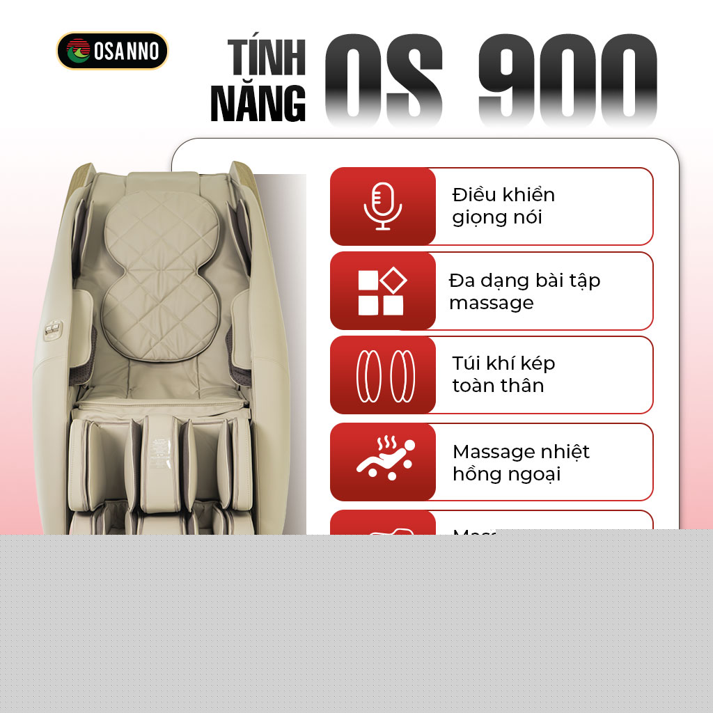 Ghế Massage Osanno OS 900