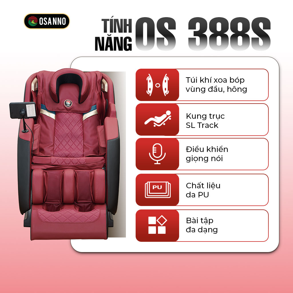 Ghế Massage Osanno OS 388s