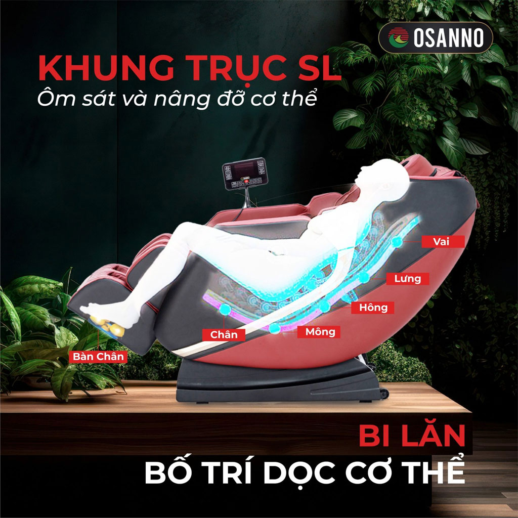 Ghế Massage Osanno OS 388s