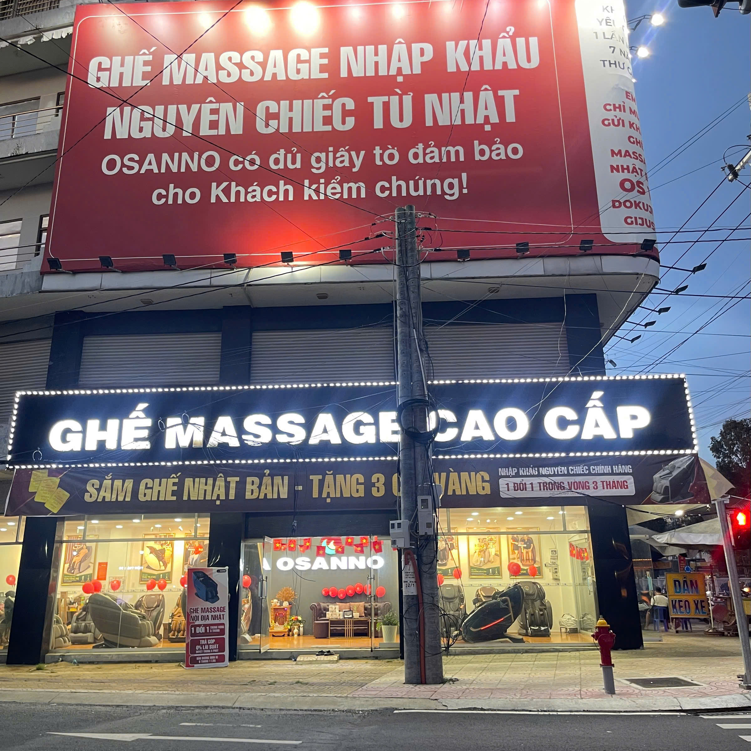 Ghế massage Osanno &#8211; Đồng Tháp