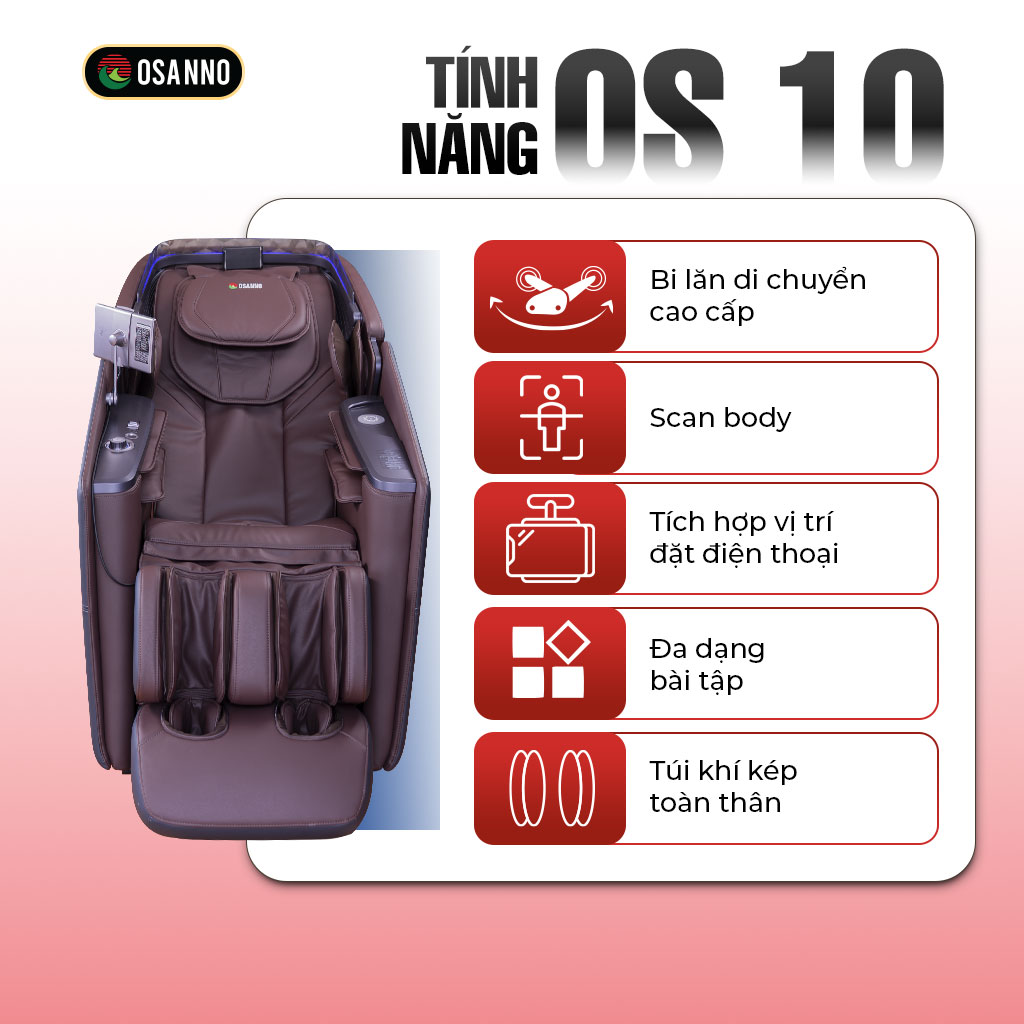 Ghế Massage Osanno OS 10