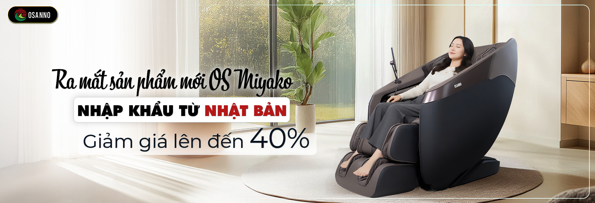 Ghế Massage Nhật Bản - Nhập khẩu chính hãng
