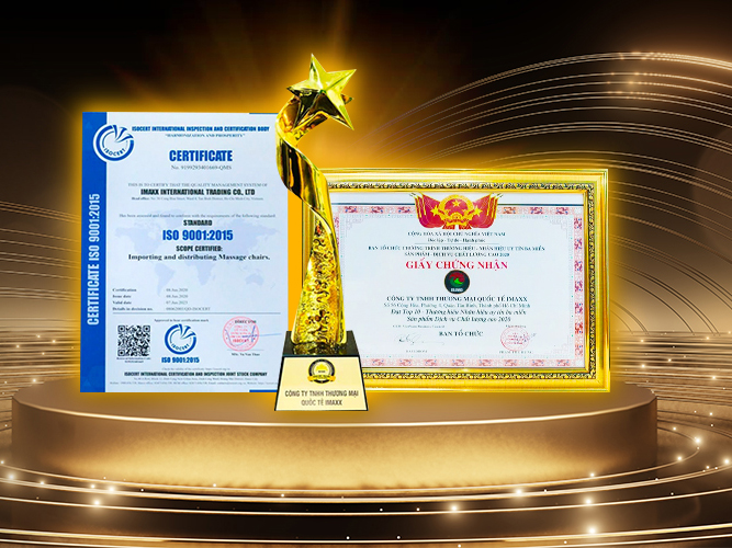 Chứng nhận ISO 9001:2015 và giải thưởng Osanno