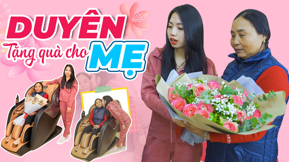 Hot Girl đội tuyển bóng đá nữ mua ghế tặng mẹ ngày 8/3