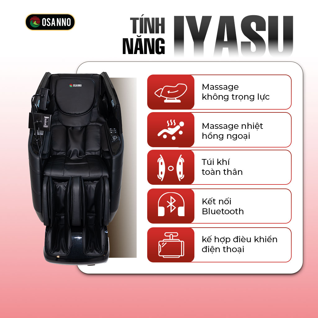 Ghế Massage IYASU - Osanno