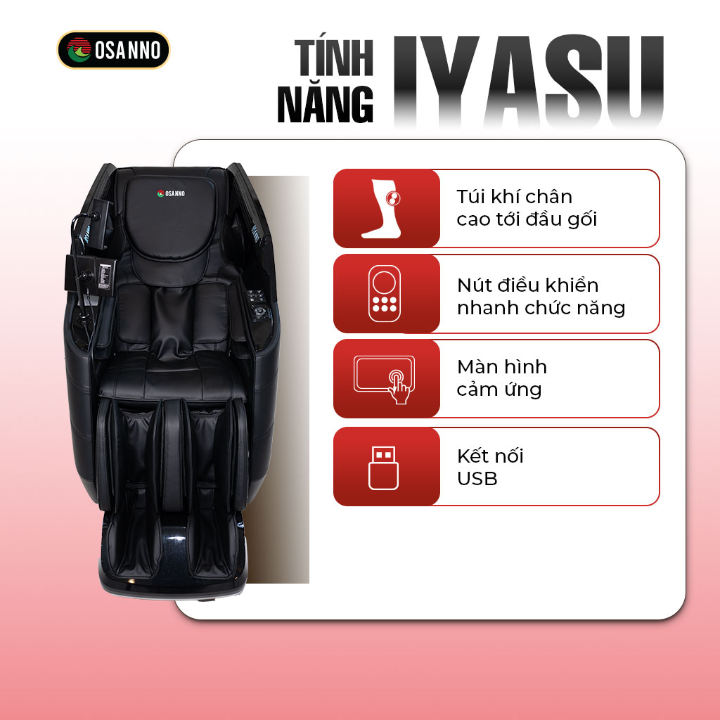 Ghế Massage IYASU - Osanno
