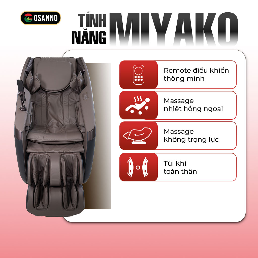 Ghế massage Cao Cấp MIYAKO
