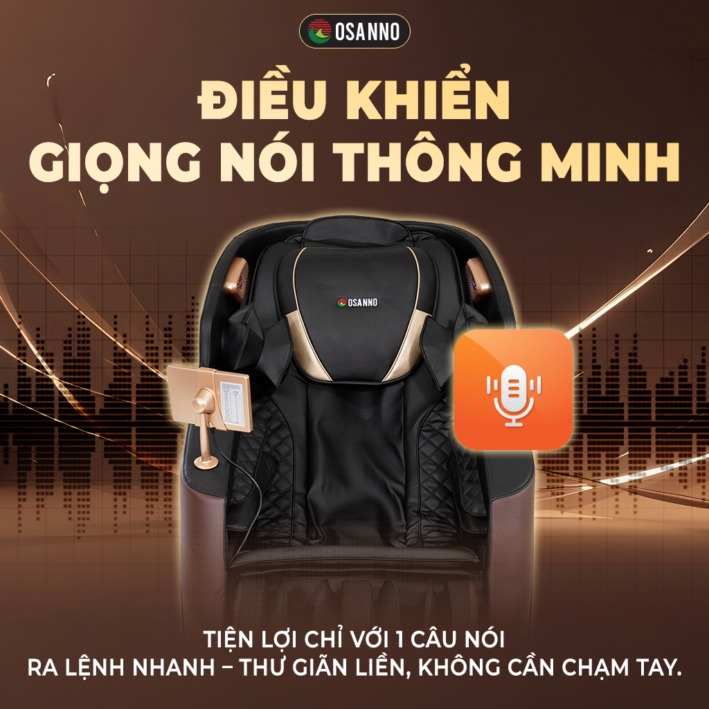Điều khiển giọng nói thông minh, tiện lợi và hiện đại
