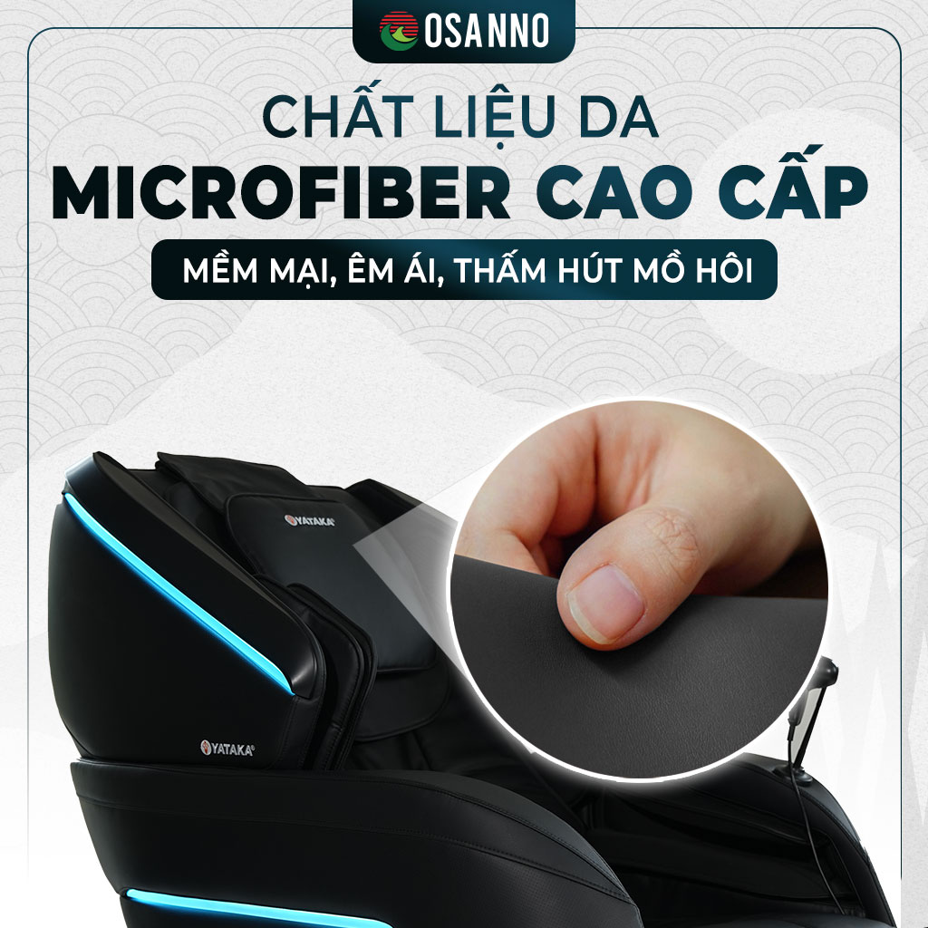 Chất liệu da Microfiber cao cấp mềm mại