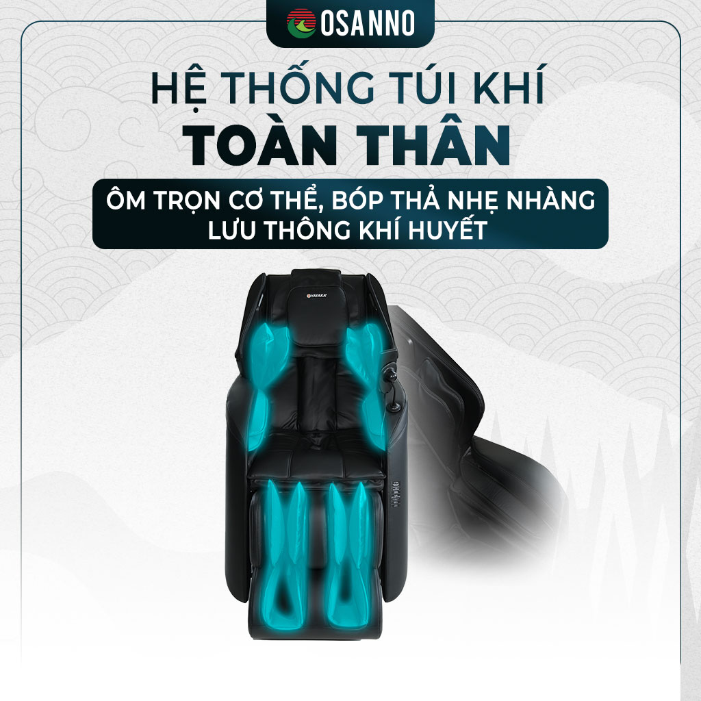 Hệ thống túi khí toàn thân ôm trọn cơ thể