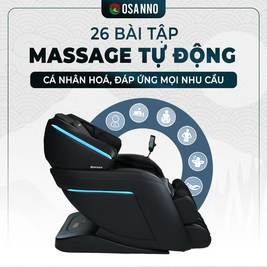 26 bài tập massage tự động