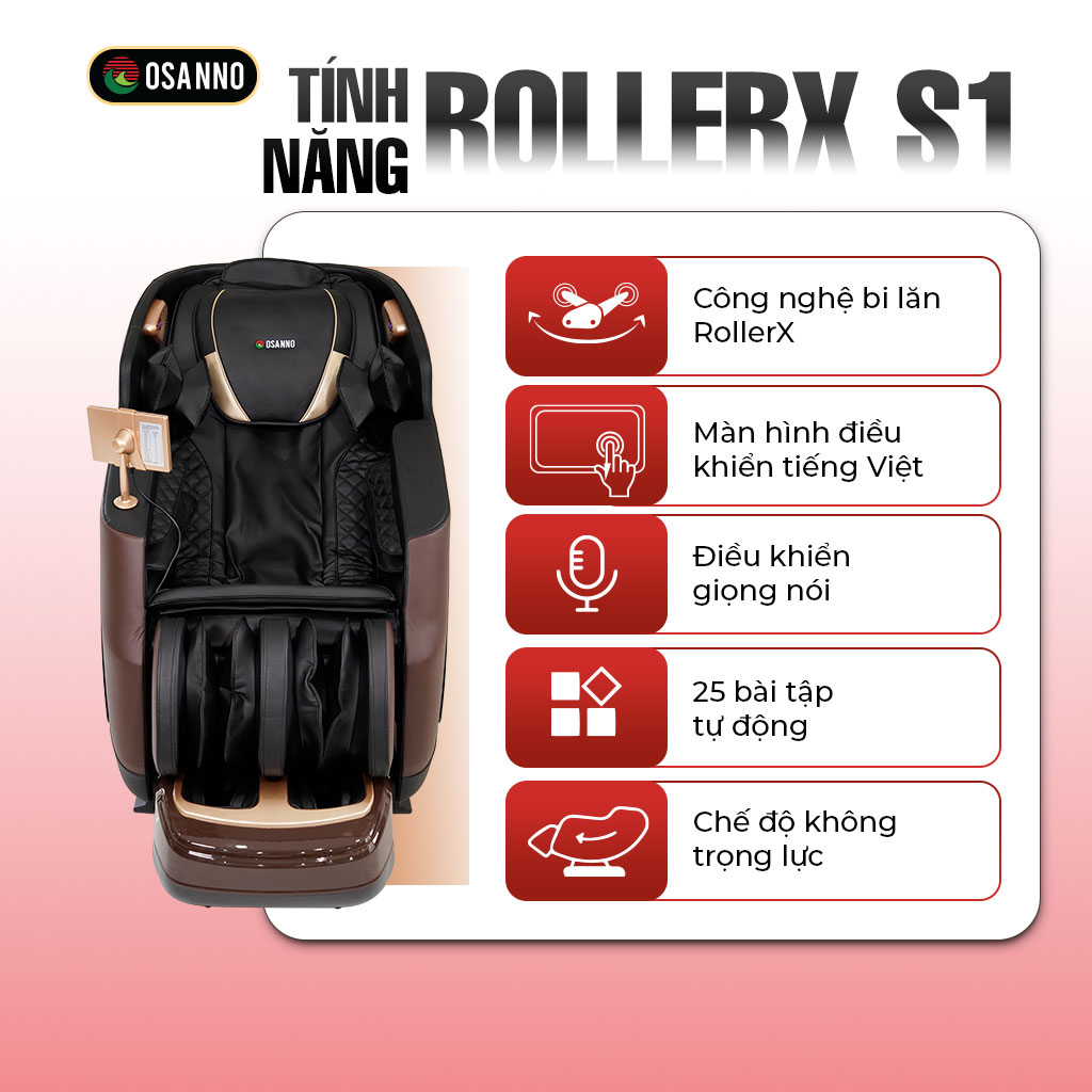 Ghế Massage RollerX S1