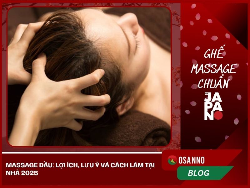 Massage đầu: Lợi ích, lưu ý và cách làm tại nhà 2025