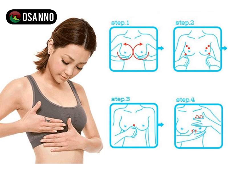 Cách massage ngực với bài tập xoa bóp kết hợp đẩy ngực