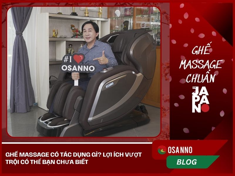 Ghế Massage Có Tác Dụng Gì? Lợi Ích Vượt Trội Có Thể Bạn Chưa Biết