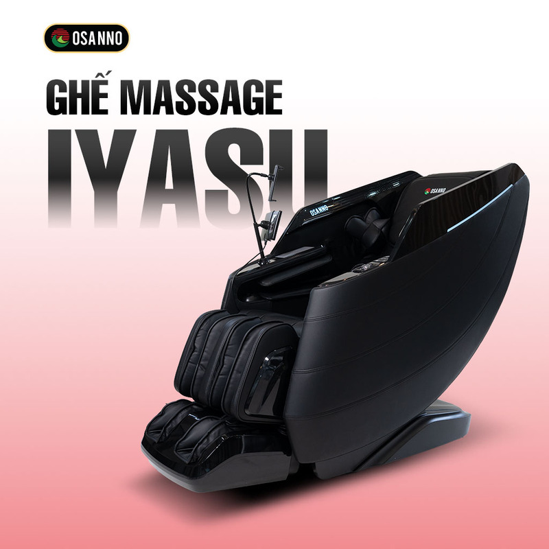 Ghế massage Nhật Bản IYASU có 15 chương trình Massage tự động