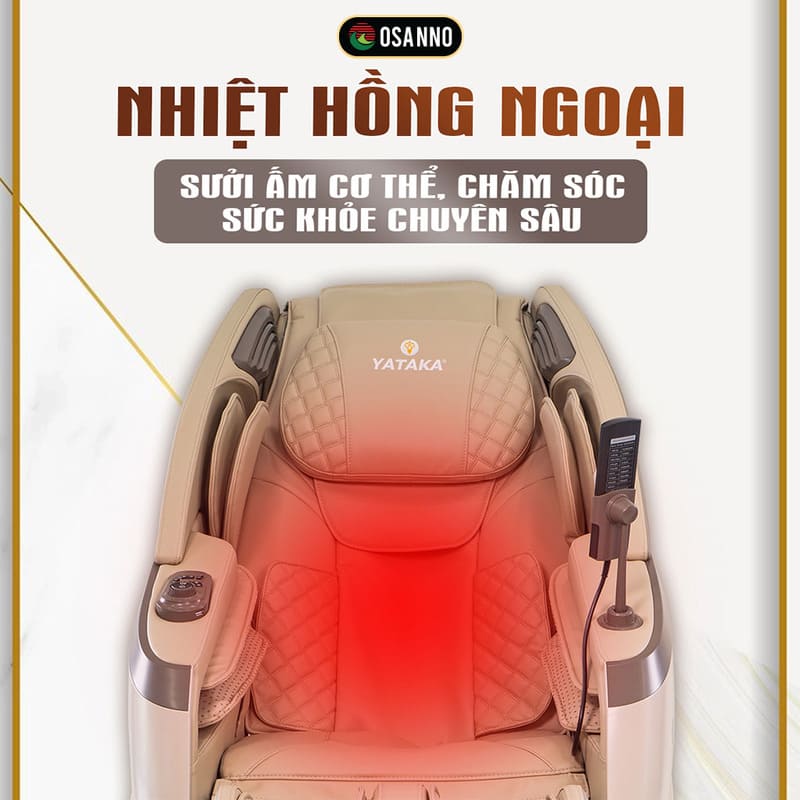 Ghế massage Osanno Phan Thiết giúp thư giãn toàn thân