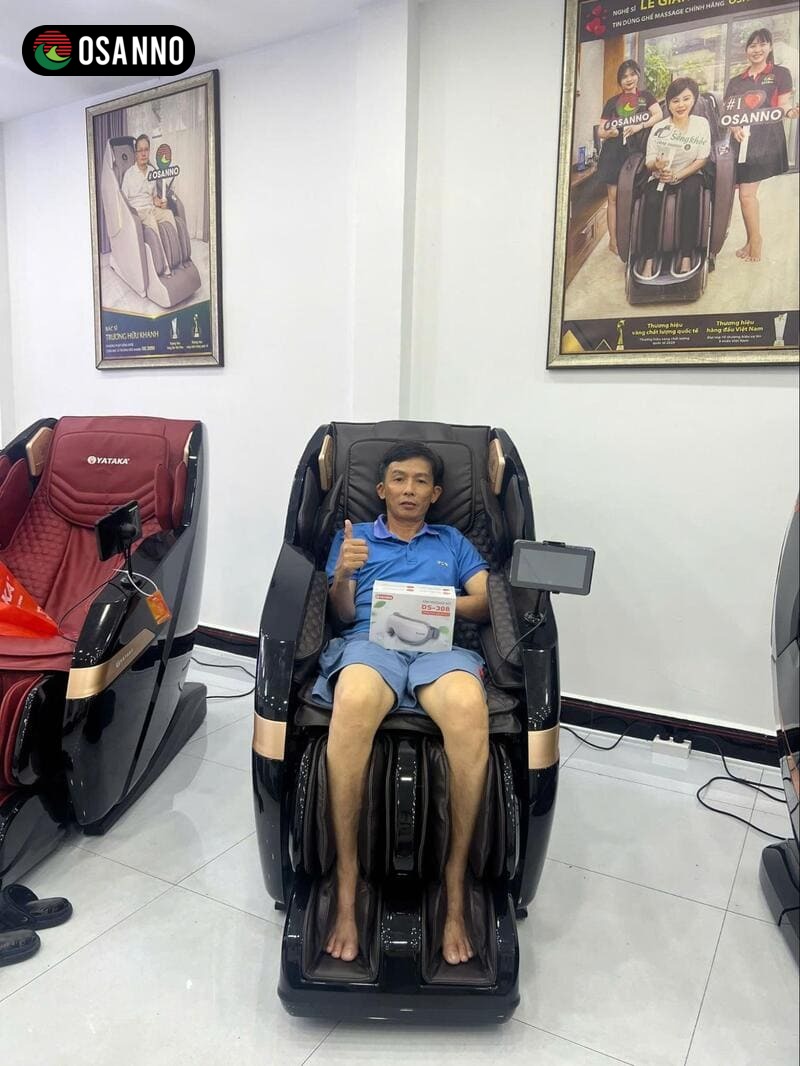 Ghế massage mini nhỏ gọn phù hợp căn hộ và văn phòng hiện đại