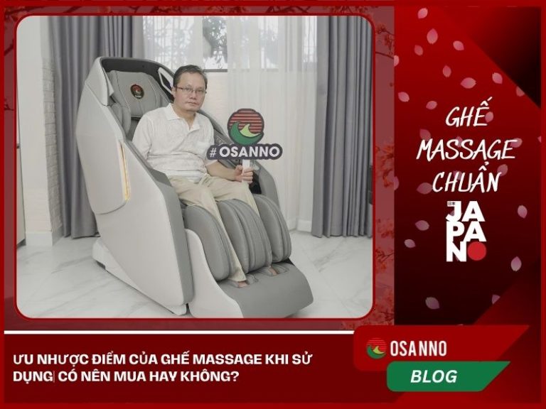 Ưu Nhược Điểm Của Ghế Massage Khi Sử Dụng| Có Nên Mua Hay Không?
