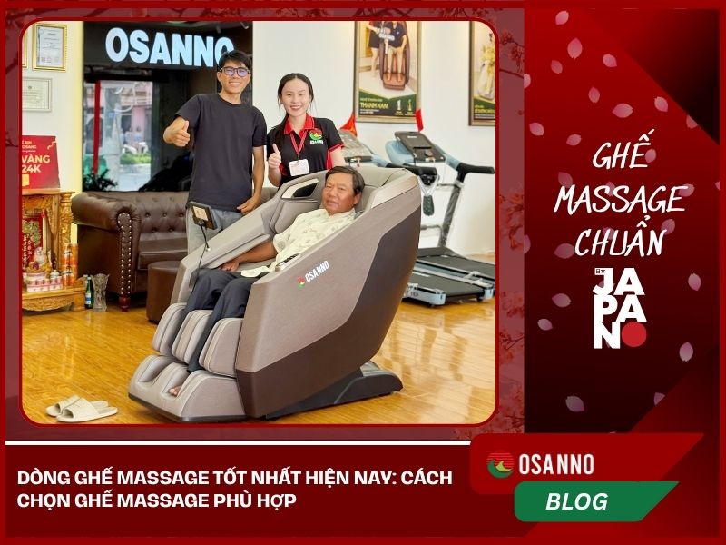 Ghế massage nào tốt nhất hiện nay? Tổng hợp các mẫu giá tốt