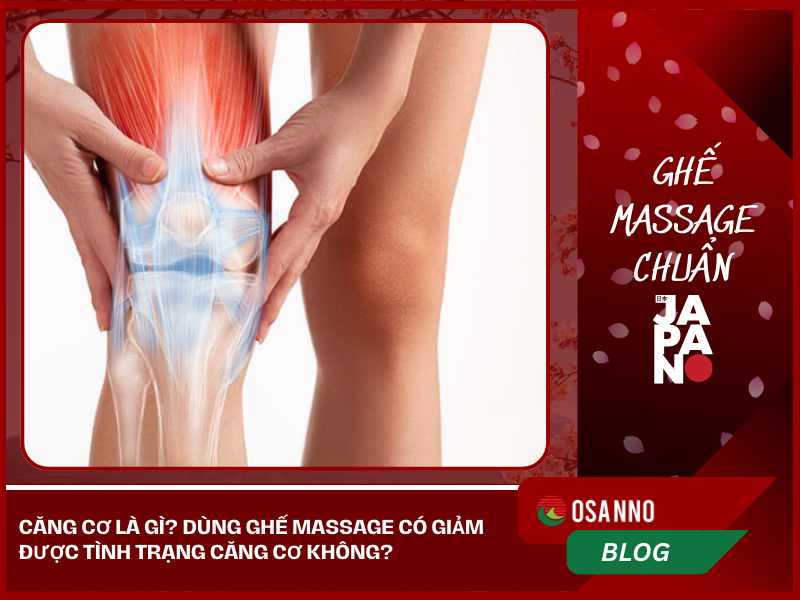 Dùng ghế massage có giảm được tình trạng căng cơ không?