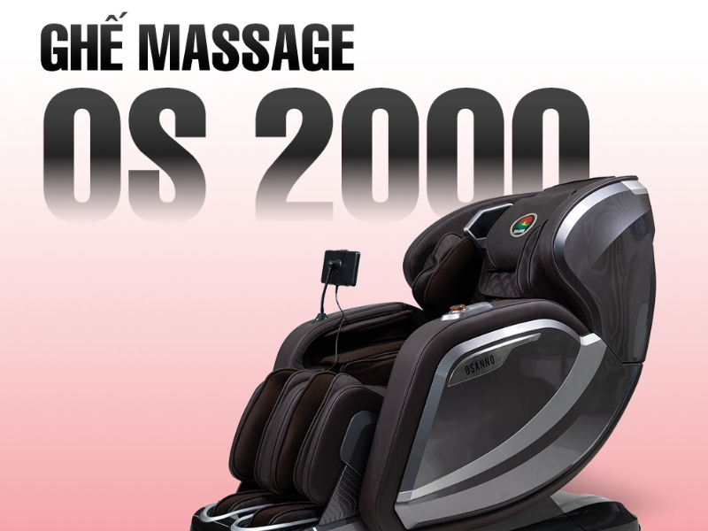 Osanno OS-2000 ghế massage toàn thân người già