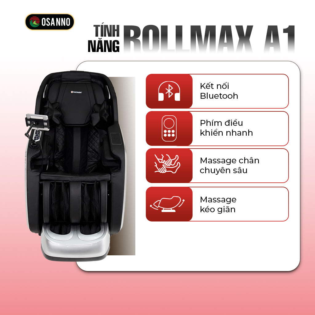 Ghế Massage Osanno Rollmax A1
