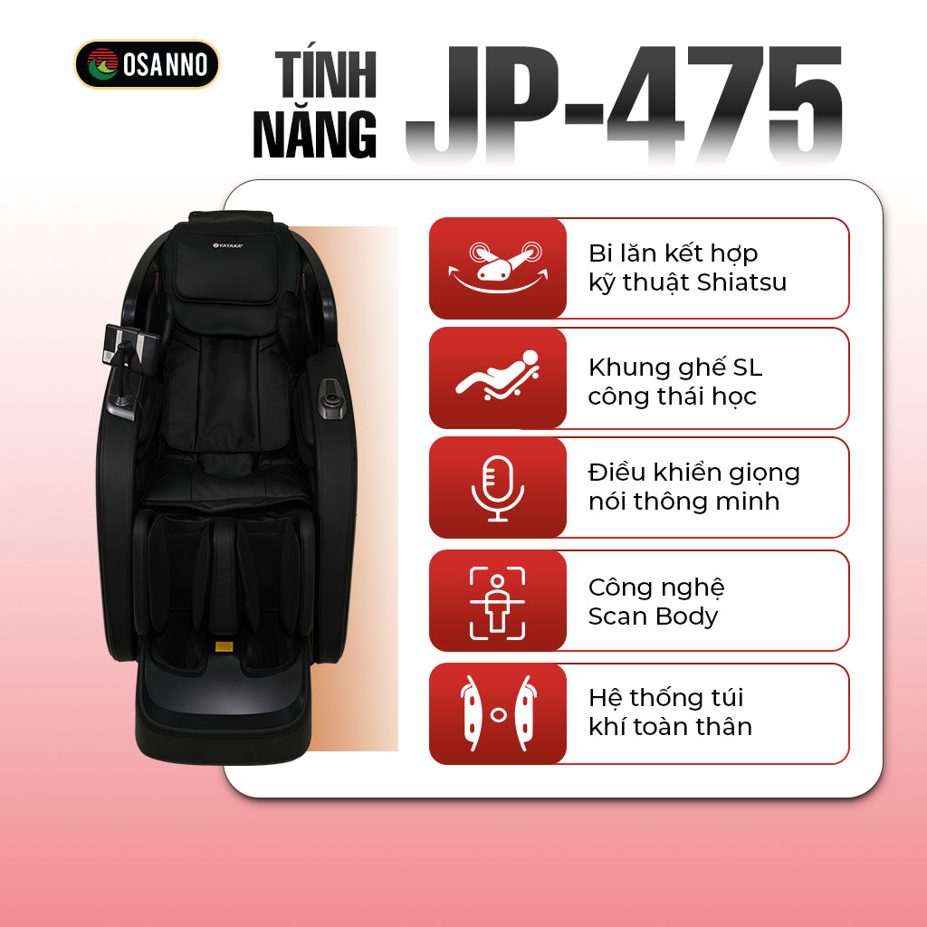 Ghế Massage Osanno JP-475