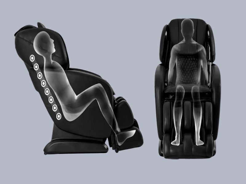 Điểm khác biệt của ghế massage trục S Track và SL Track