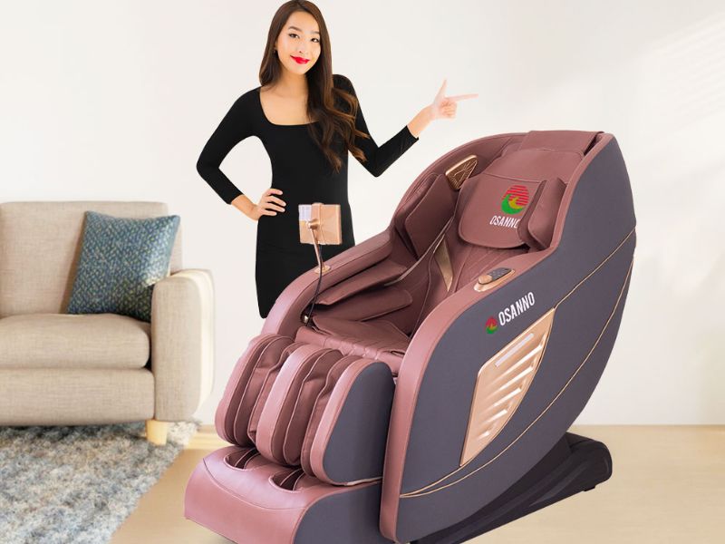 Ghế massage OSANNO OS 399 da Microfiber dễ vệ sinh