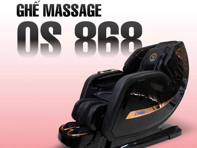 Ghế massage OSANNO OS 868 con lăn 4D Body Scan thông minh