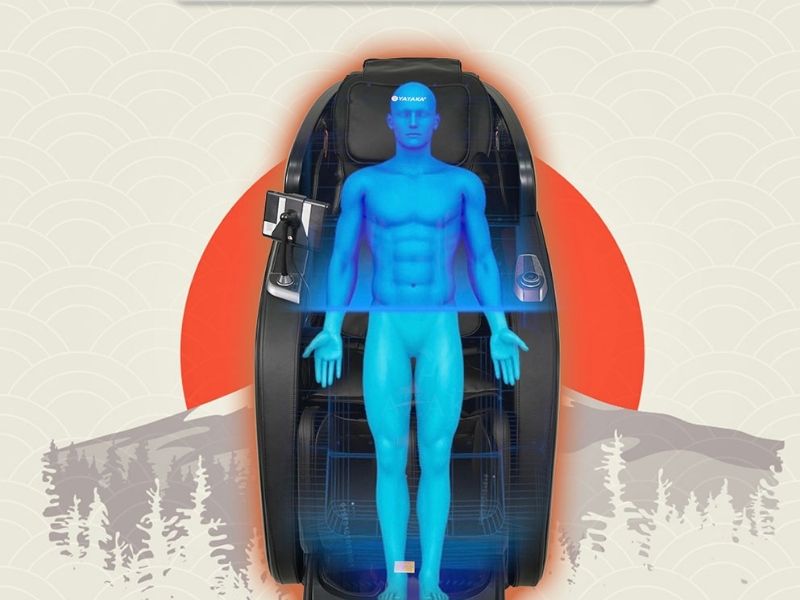 Lợi ích sức khỏe của ghế massage tích hợp Body Scan thông minh