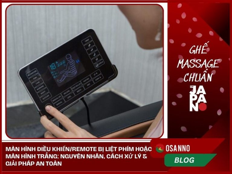 Cách xử lý màn hình điều khiển/Remote bị liệt tại nhà đơn giản
