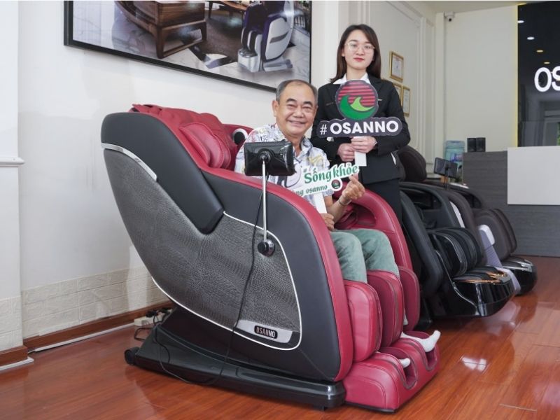 Phân khúc giá của ghế massage OSANNO