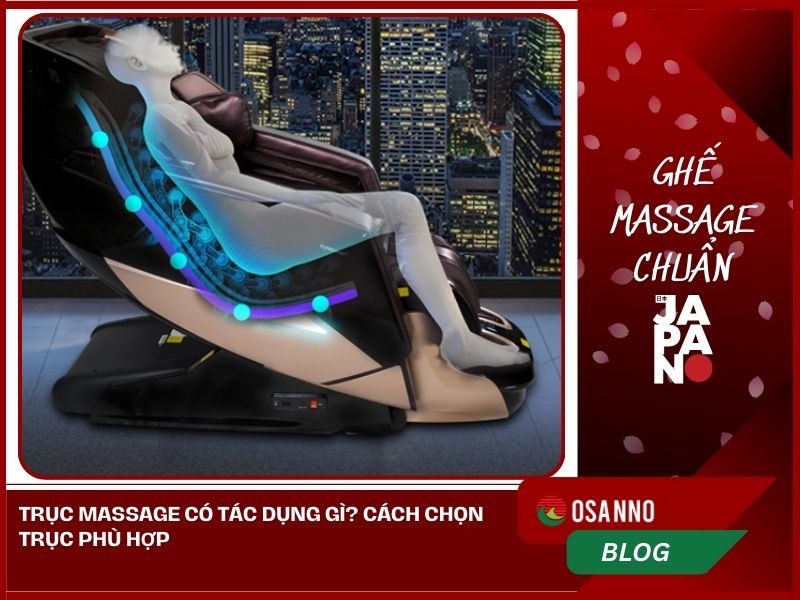 Trục massage có tác dụng gì? Cách chọn trục phù hợp