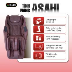 Ghế massage cao cấp Asahi