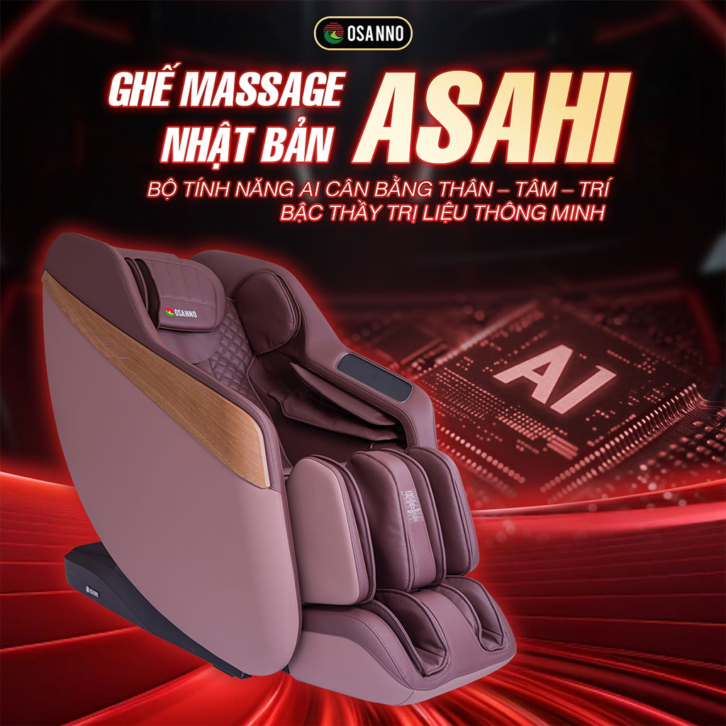 Ghế massage cao cấp Asahi