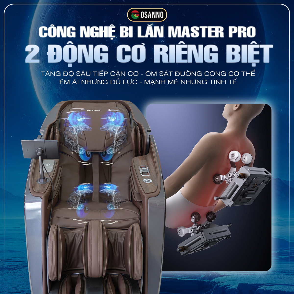 Ghế massage cao cấp Iyashi