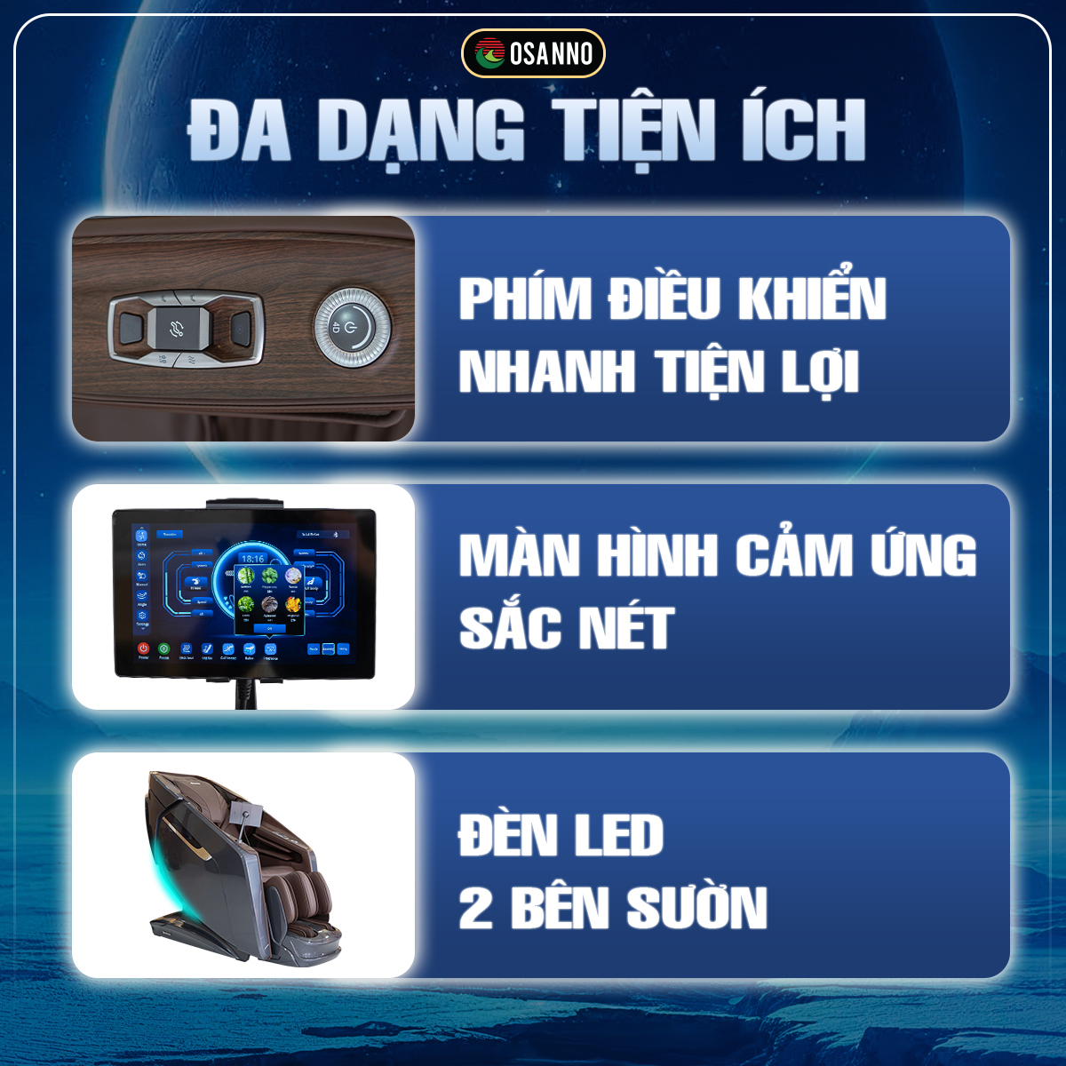 Ghế massage cao cấp Iyashi